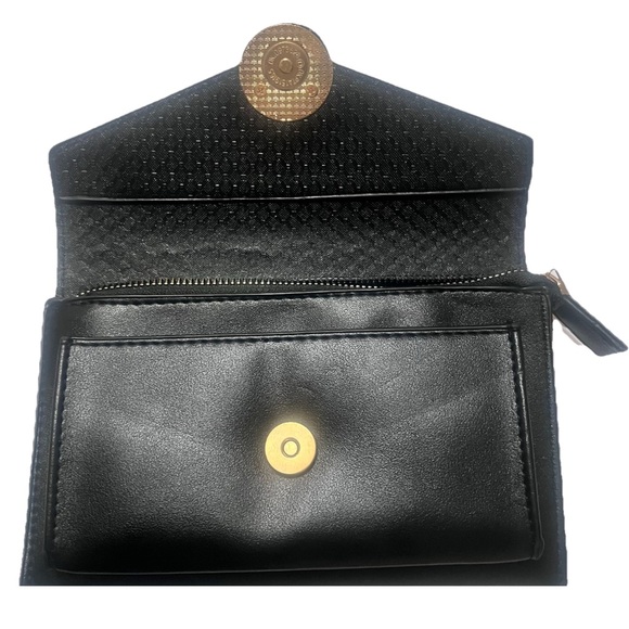 🔥🔥🆕BLACK CROSSBODY BAG WALLET - Picture 4 of 7